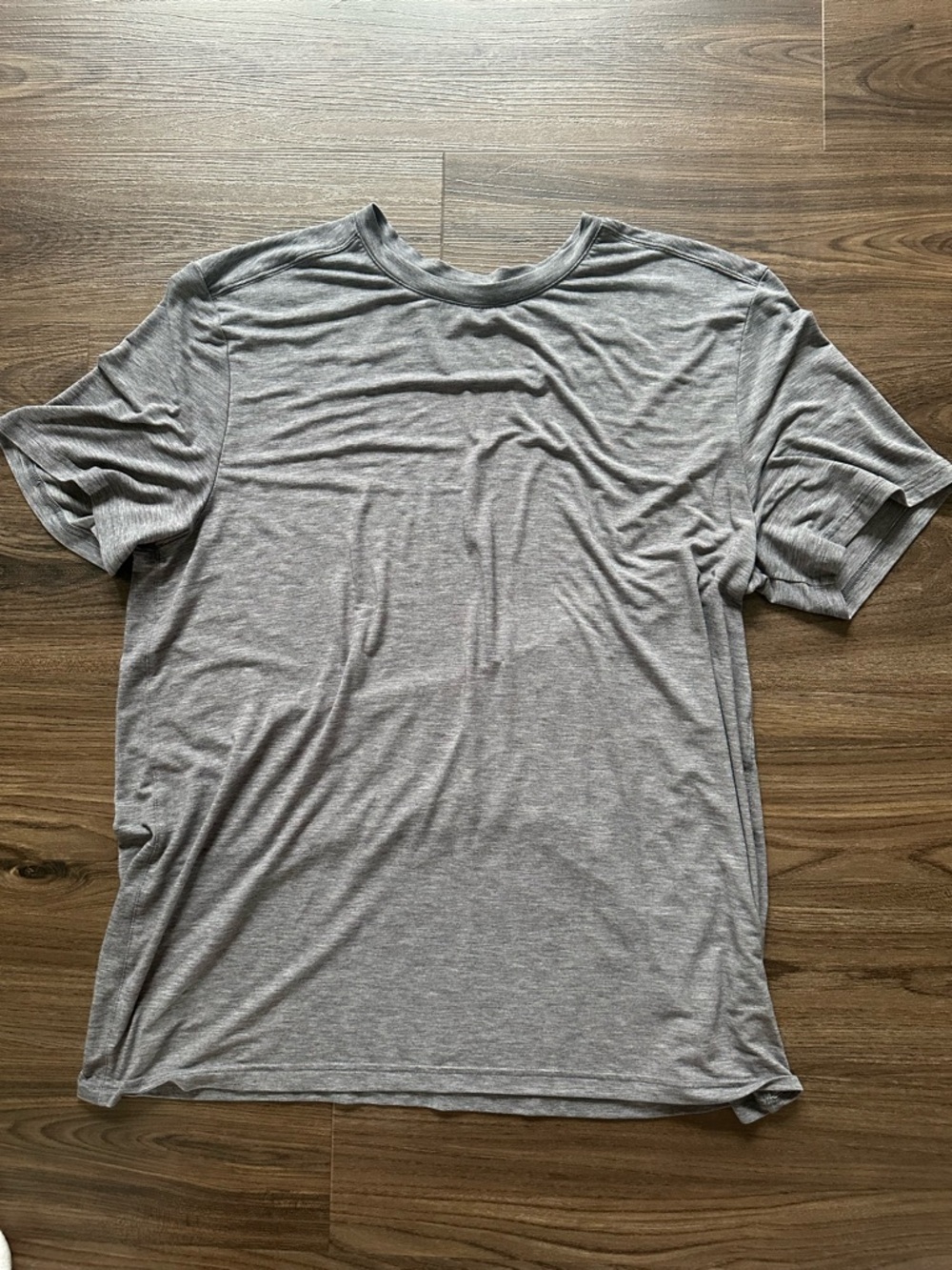 VRST Size L Men's Grey Crew Neck Short Sleeve Shirt